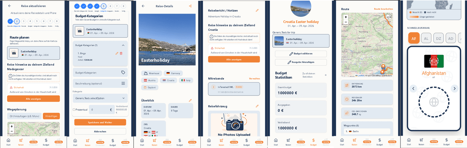 WayVenture app preview